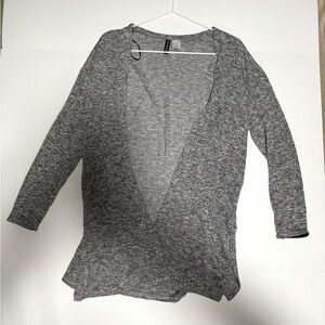 Grey cardigan